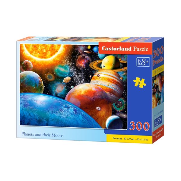 Castorland Puzzle 300 B-030262 Planets and Their Moons