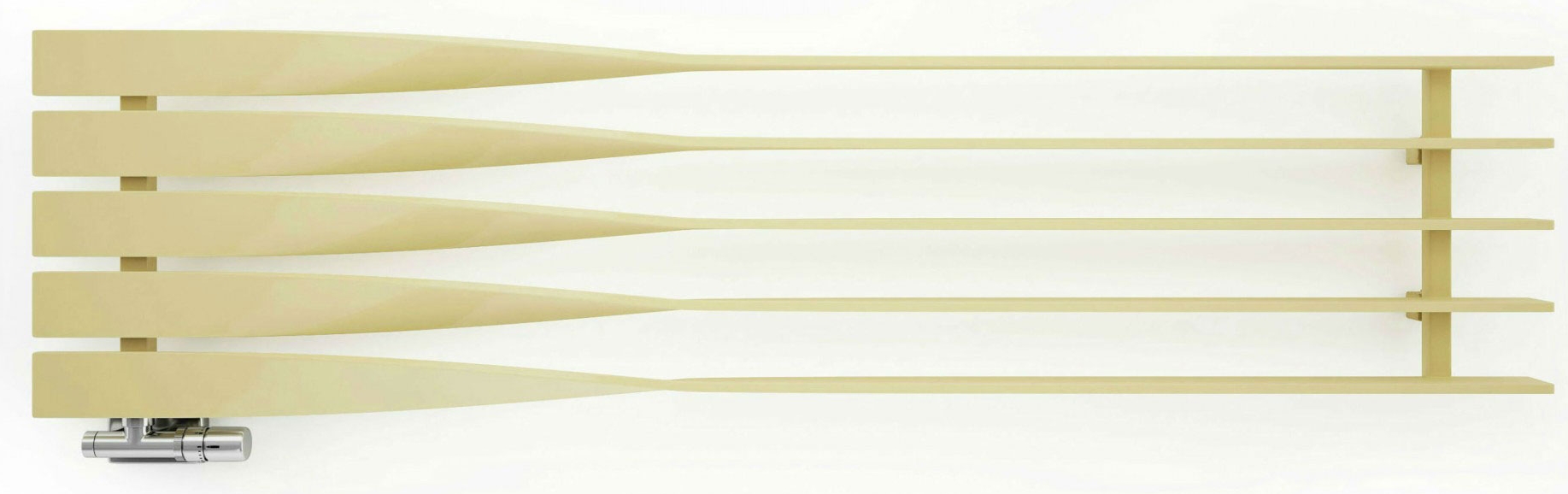 Terma Cyklon H grzejnik łazienkowy 58x130 cm biały WGCYH058130K916O1