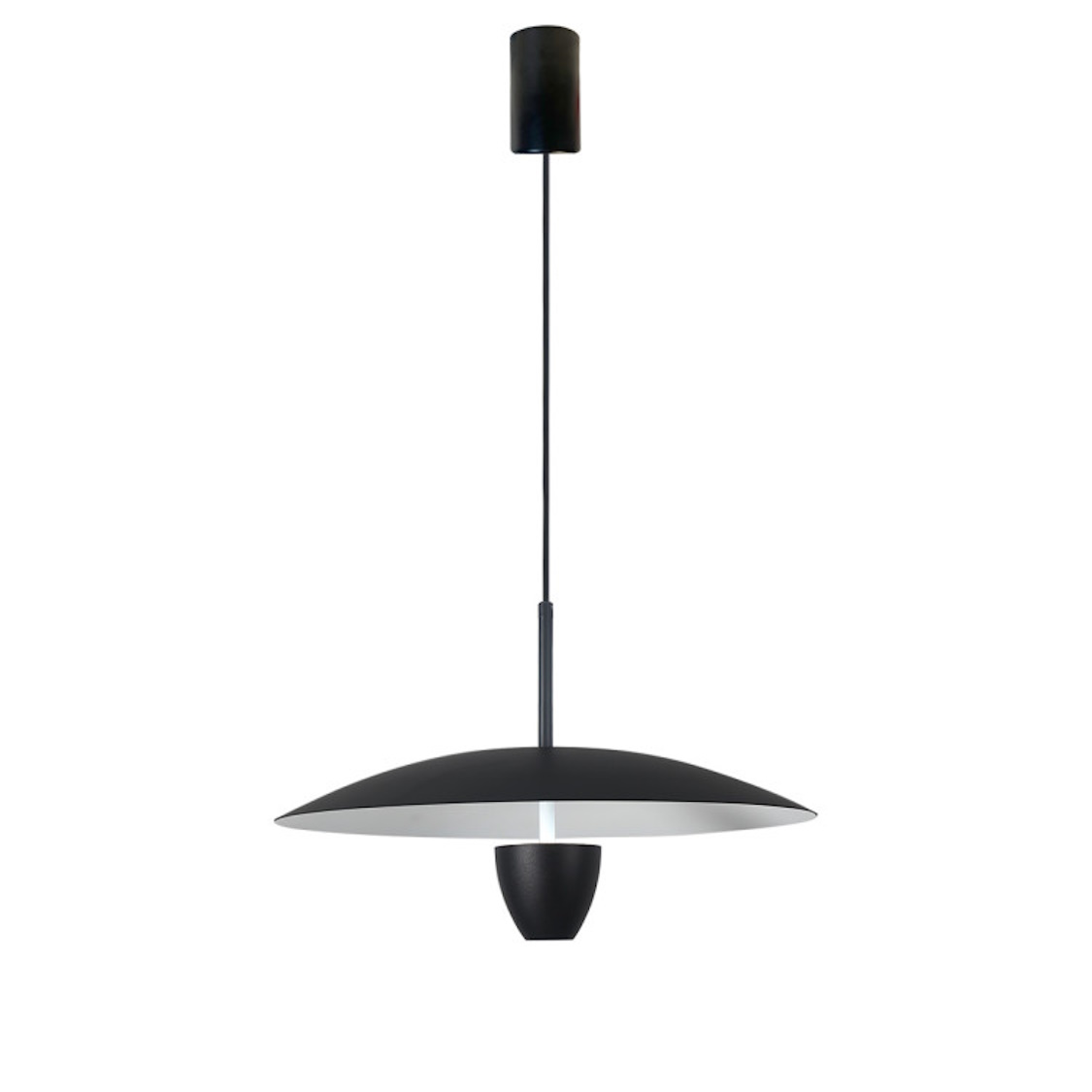 Light Prestige Ufo lampa wisząca 2x8 W czarna LP-0408/1P M BK