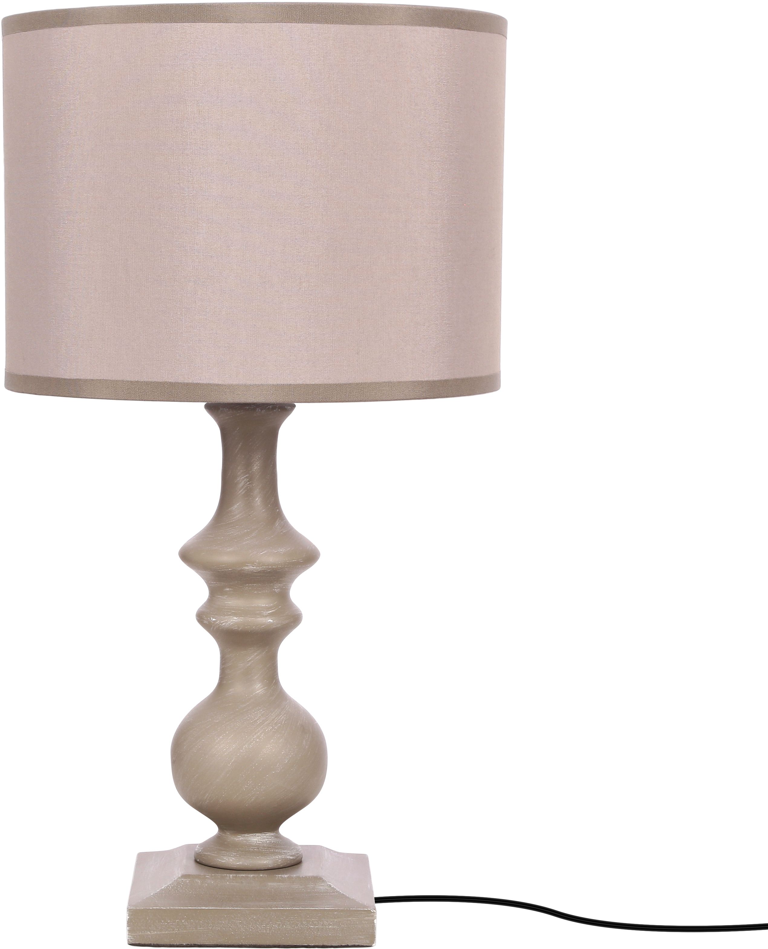 Candellux Cardinale lampa stołowa 1x40 W beżowa 41-37947