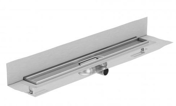 ACO ShowerDrain C korpus odpływu liniowego 118,5 cm kołnierz pionowy stal nierdzewna 9010.85.54