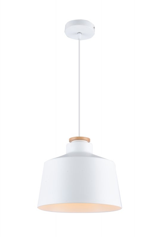 GTV Margus lampa wisząca 1x40 W biała OS-MARG-00-DEC