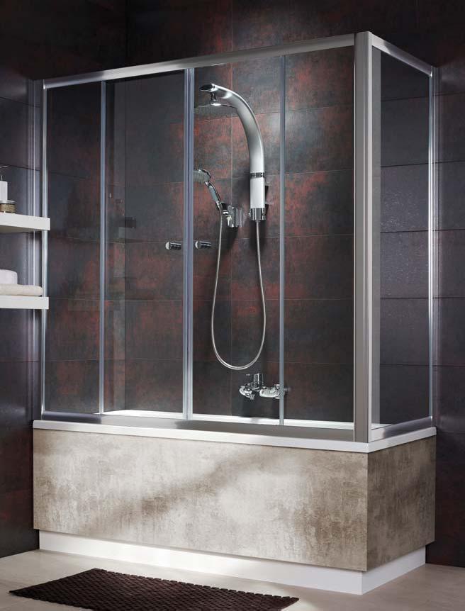 Radaway Vesta S ścianka boczna 65 cm do parawanu nawannowego 204065-06
