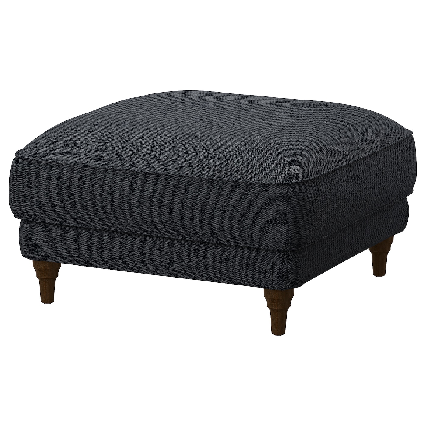 IKEA ESSEBODA podnóżek, Knäbäck antracyt/brązowy, Szerokość: 77 cm