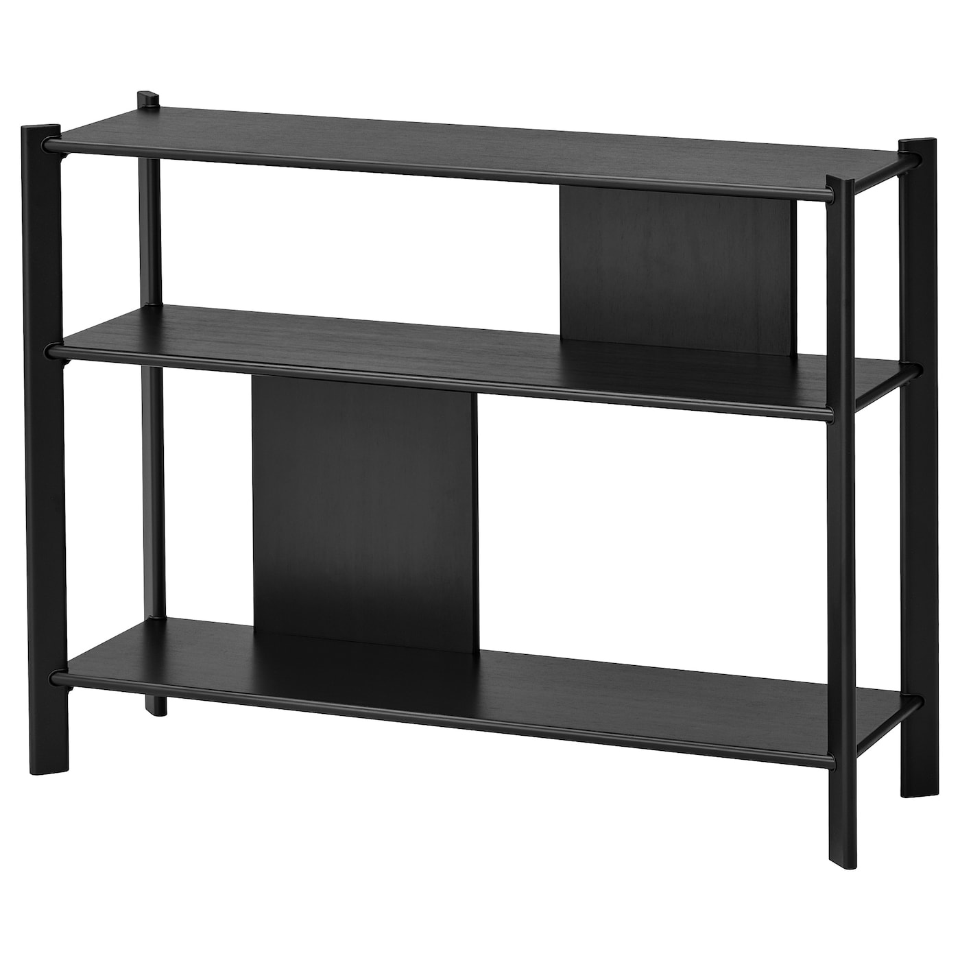 IKEA JÄTTESTA stolik, czarny, 95x30 cm