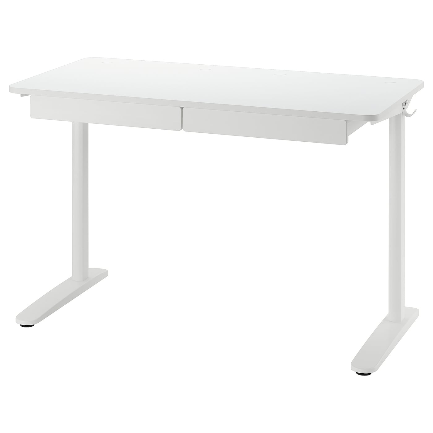 IKEA RELATERA biurko, biały, 117x60 cm
