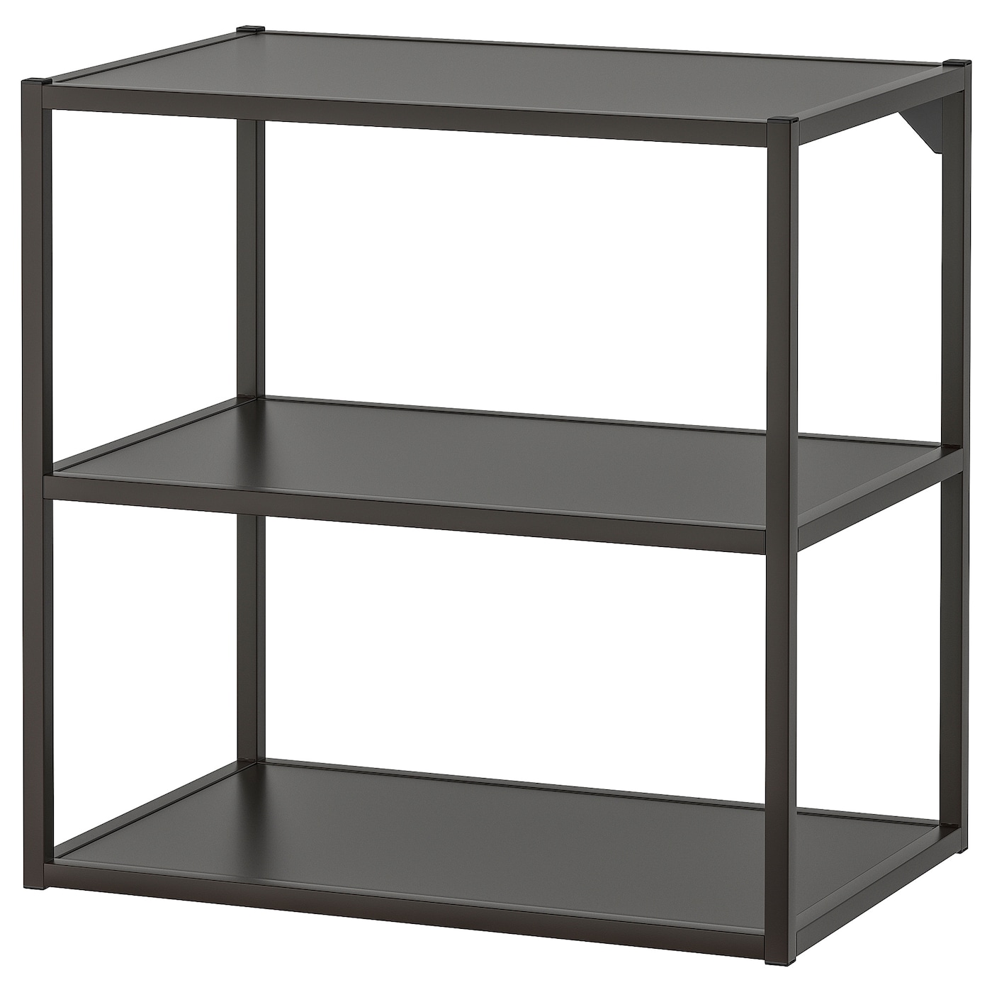 IKEA ENHET szafka stojąca z półkami, antracyt, 60x40x60 cm