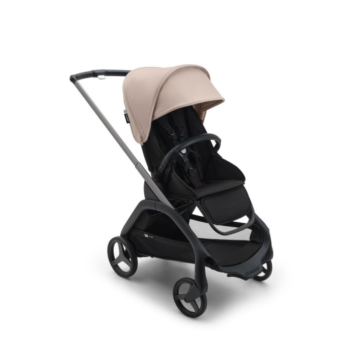 Bugaboo Dragonfly - wózek spacerowy-Graphite-Desert Taupe-Midnight Black