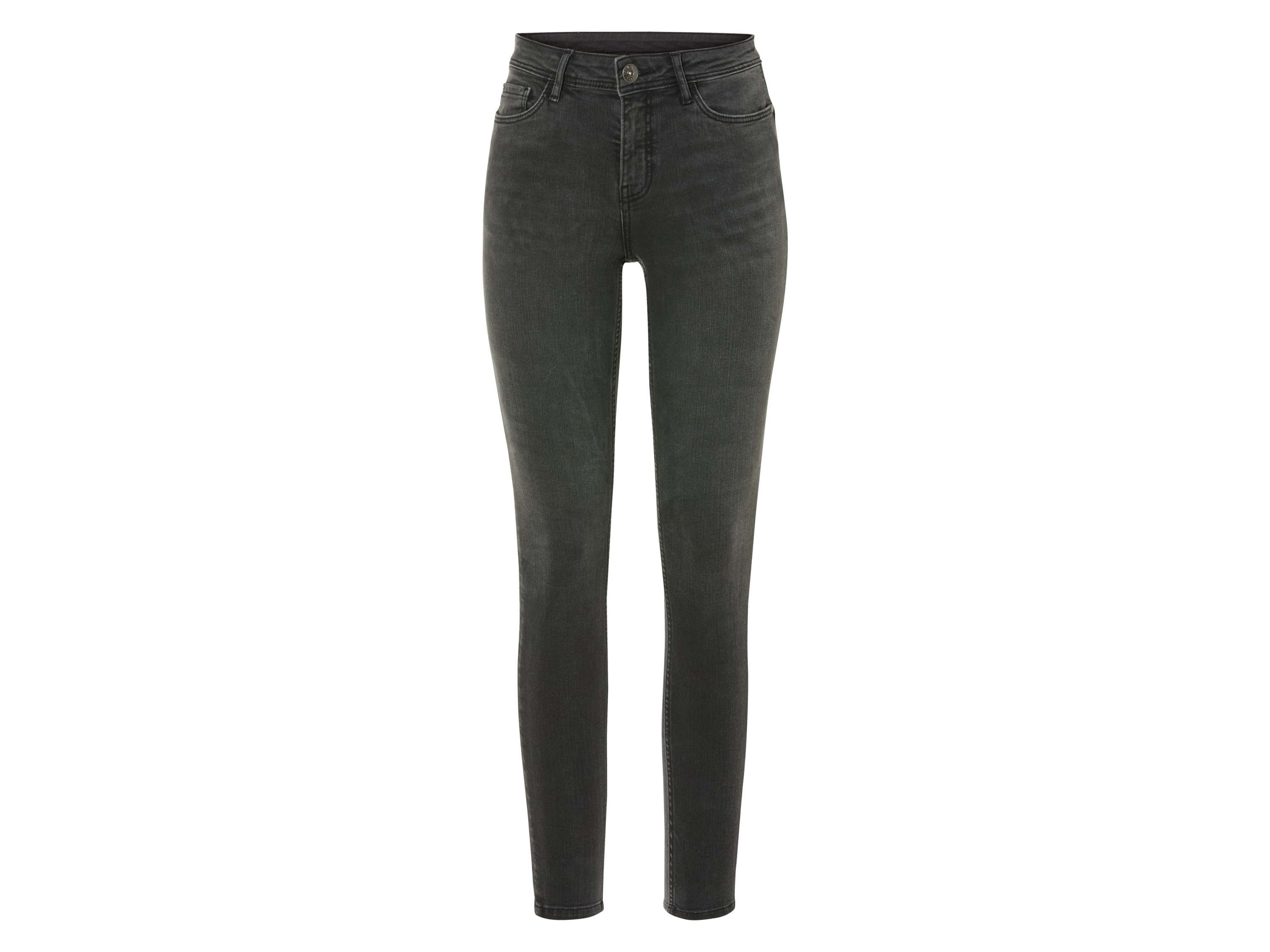 esmara Jeansy damskie z efektem Push-up, Super Skinny 46, Czarny