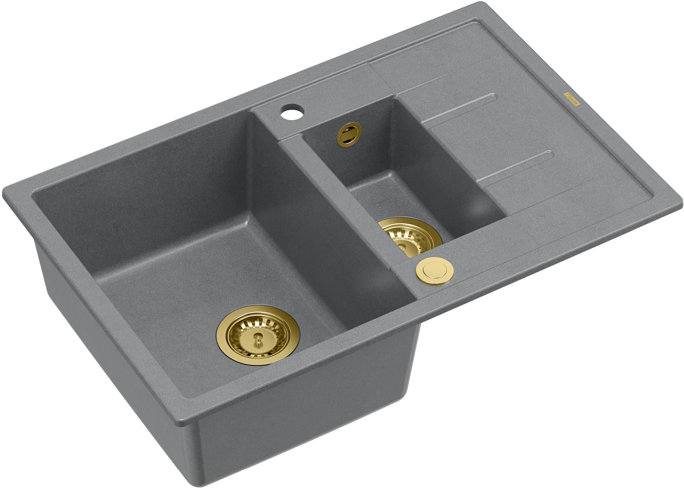 Darmowa Dostawa - Zlewozmywak GraniteQ 78x50 cm Quadron Morgan HB8224U5G1P2O