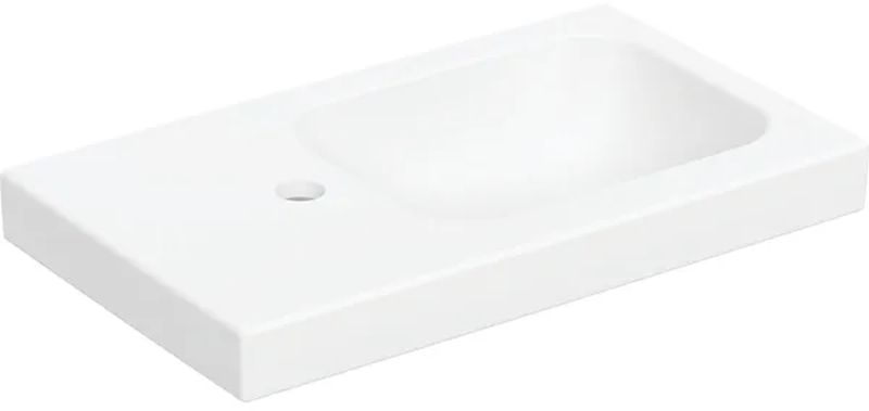 Darmowa Dostawa - Umywalka 53x31 cm prostokątna meblowa biała Geberit iCon 501833JT1