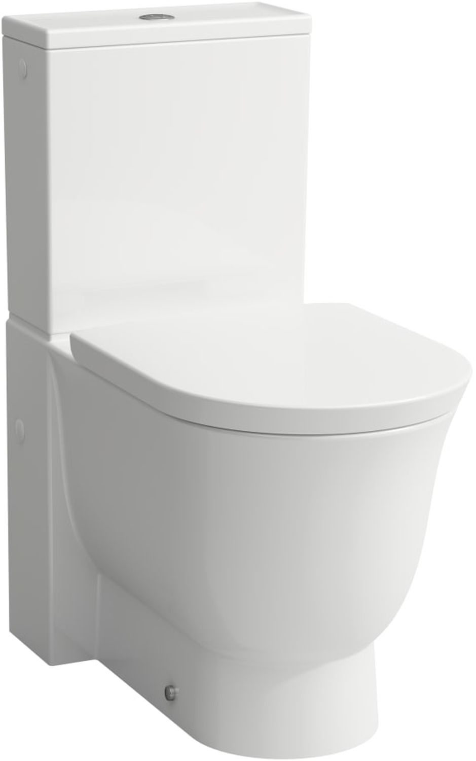 Darmowa Dostawa - Miska kompakt WC biały Laufen The New Classic H8248587570001