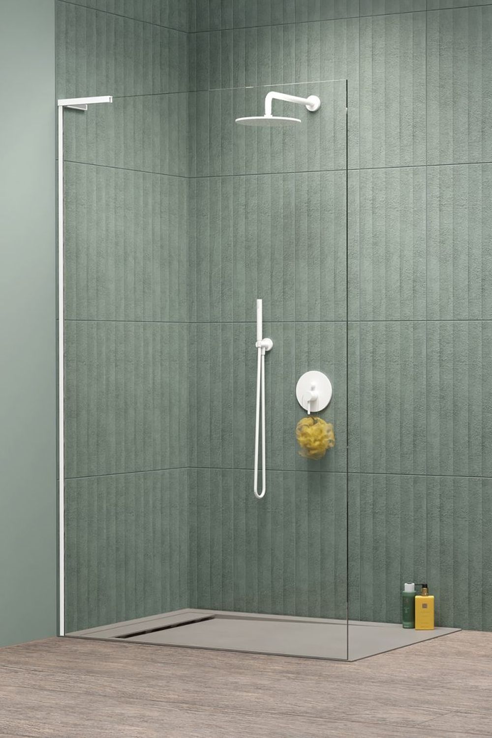 Darmowa Dostawa - Ścianka prysznicowa walk-in 80 cm Radaway Modo SL White II 103190840401L