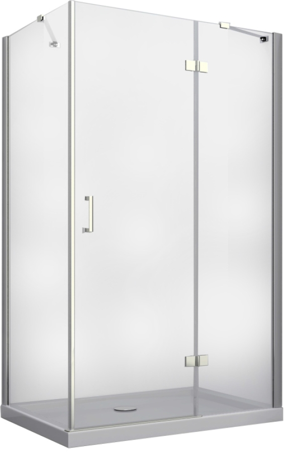 Darmowa Dostawa - Kabina prysznicowa prostokątna 100x80 cm chrom Besco Viva VPP100195C