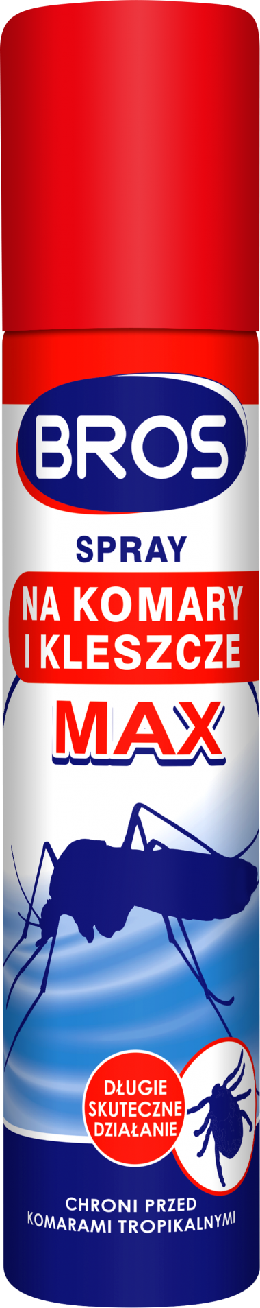 BROS SPRAY NA KOMARY I KLESZCZE MAX 90ML DEET X2 - Petrostar
