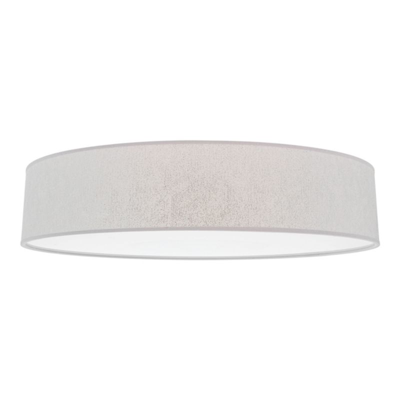 Lampa Sufitowa SPOT Light 4xE27 Max.25W Klasyczne Połączenie Bieli z Srebrnym Abażurem, Polski Producent, 1 szt.