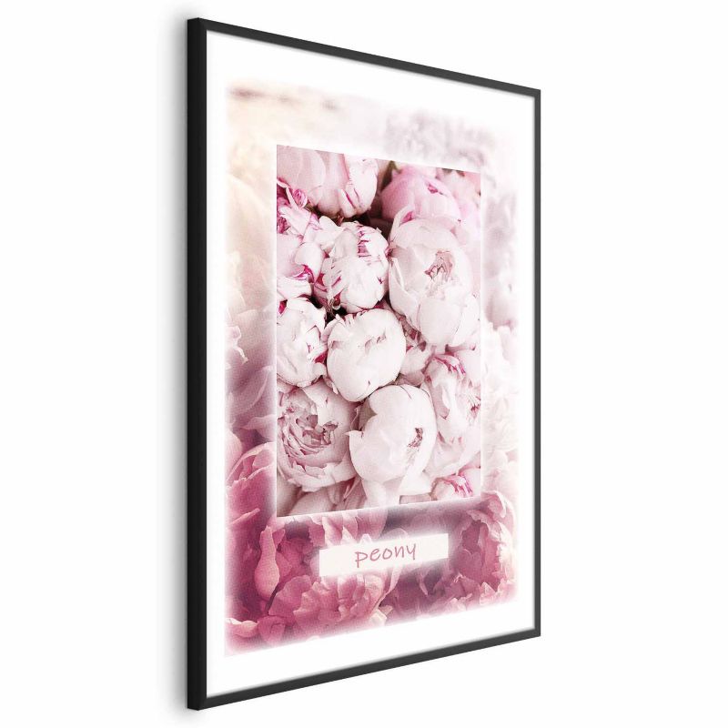 Plakat Artgeist Delikatność wiosny 40x60 cm z ramą czarną 1 szt