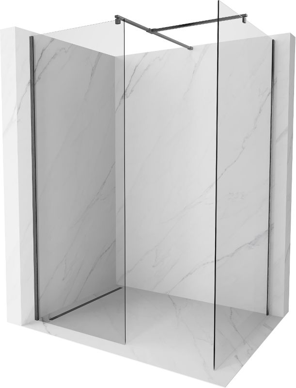 Ścianka prysznicowa Mexen Kioto transparent 135 x 80 cm 1 szt.