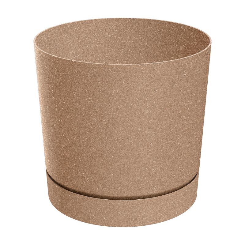 Doniczka Prosperplast Tubo P Eco Wood 15 cm naturo