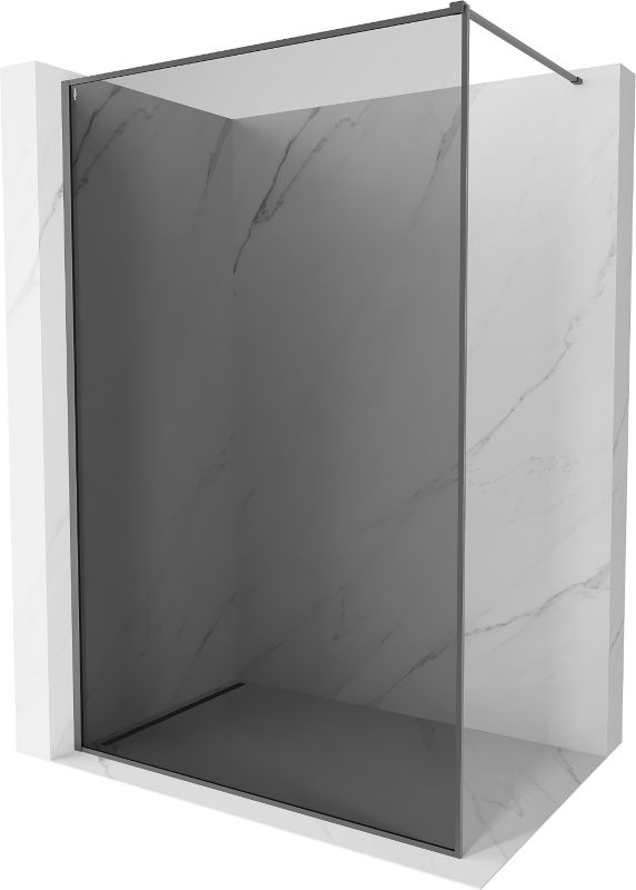 Ścianka prysznicowa Mexen Kioto-XF grafit 140x202 cm 800-140-104-95-40-X1 szt.