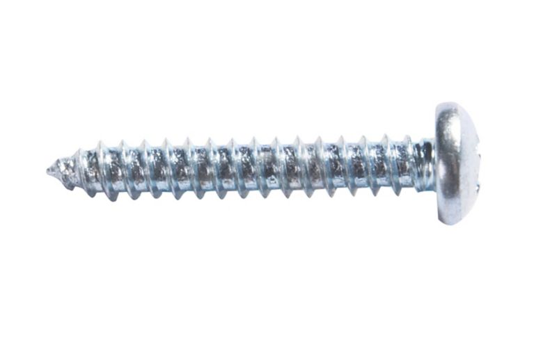Wkręty uniwersalne Diall z łbem walcowym 4 x 40 mm ocynkowane białe 25 szt.
