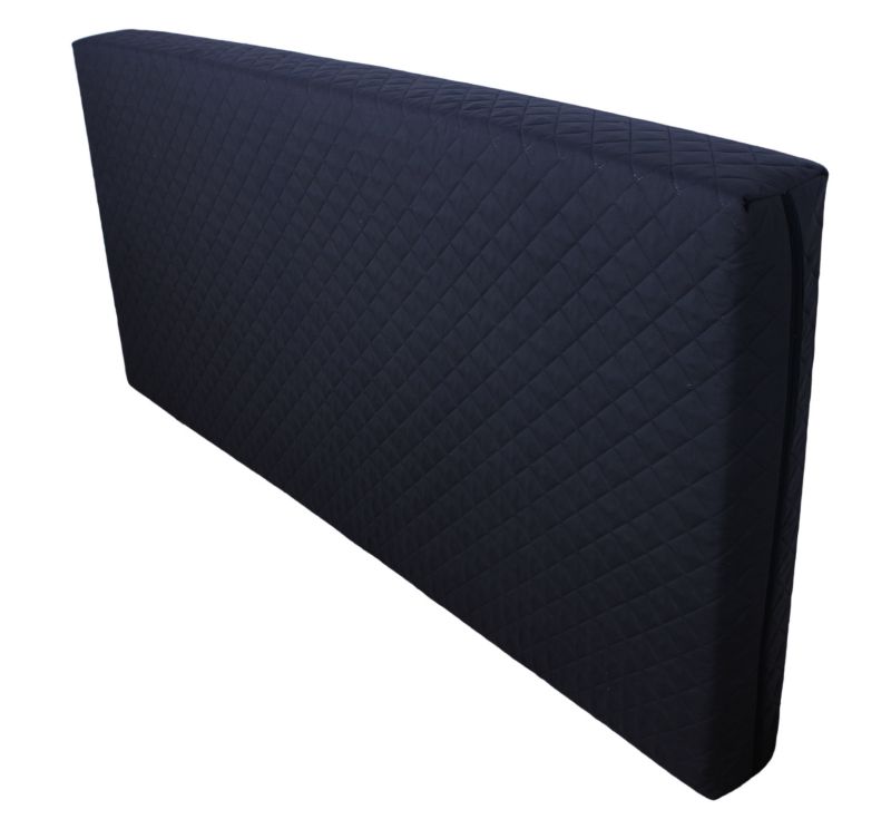 Pokrowiec na materac Kam-Pol czarny pikowany 90x200x16 1 szt.