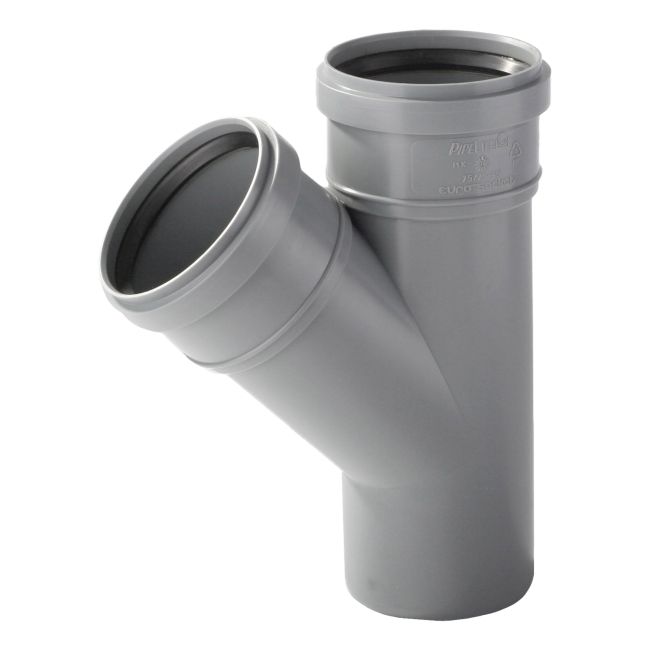Trójnik PP Pipelife 67° 110 / 110 mm