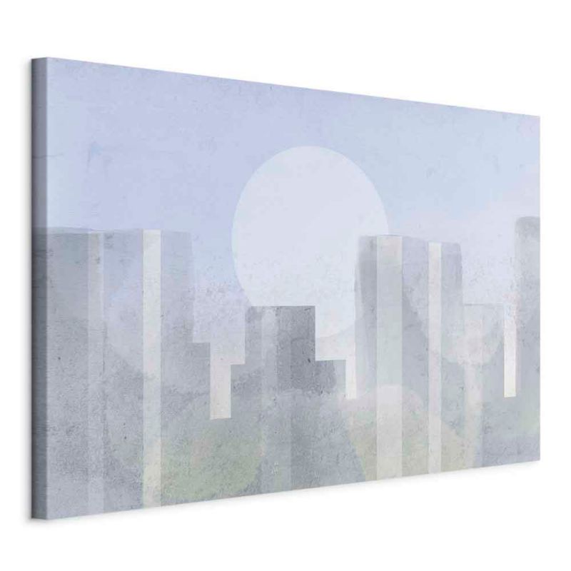 Obraz Artgeist Nowoczesne miasto 90 x 60 cm płótno włoskie 1 szt