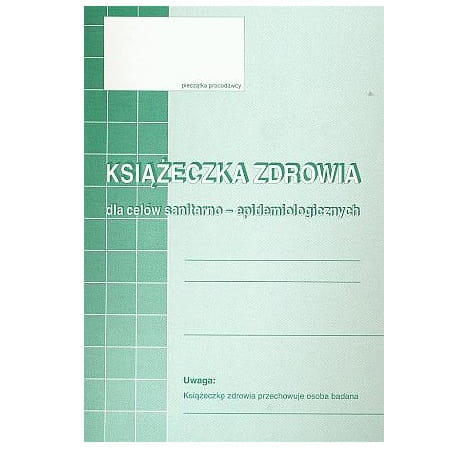 książeczka zdrowia 530-5