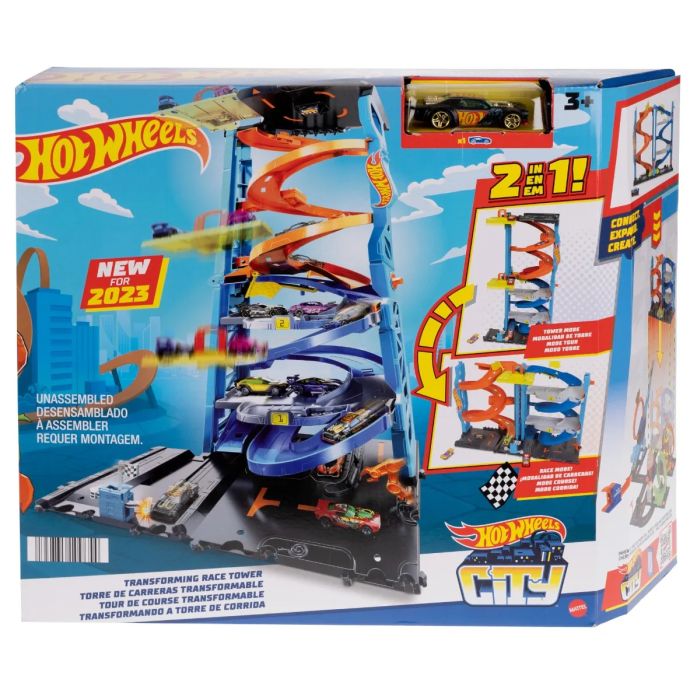 Hot Wheels Wyścigowa Wieża Z Transformacją HKX43