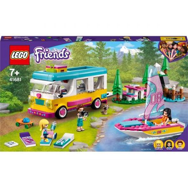 Lego City Leśny Mikrobus Kampingowy i Żaglówka 41681