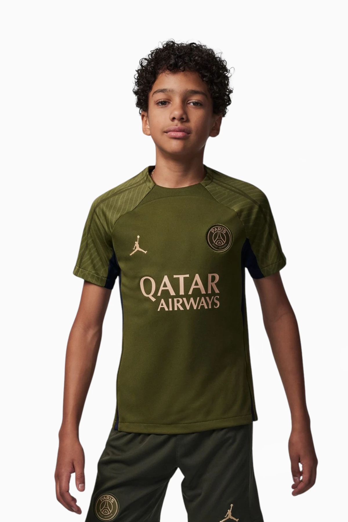 Koszulka Nike PSG x Jordan 23/24 Strike Junior - Zielony