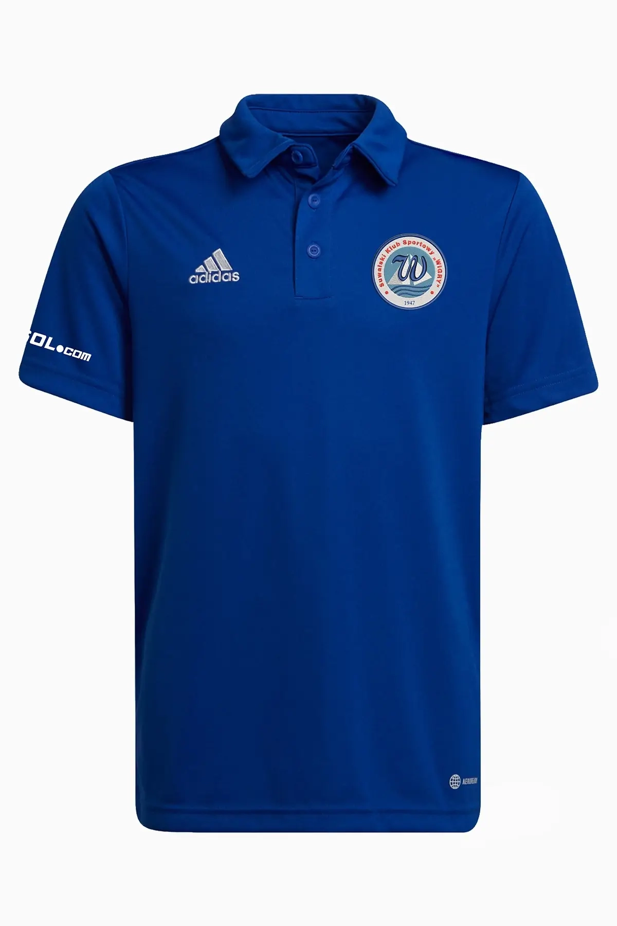 Koszulka adidas Wigry Suwałki 23/24 Polo - Niebieski