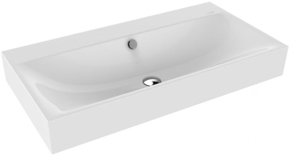 Kaldewei Silenio umywalka 90x46 cm ścienna prostokątna model 3045 biała 904406003001