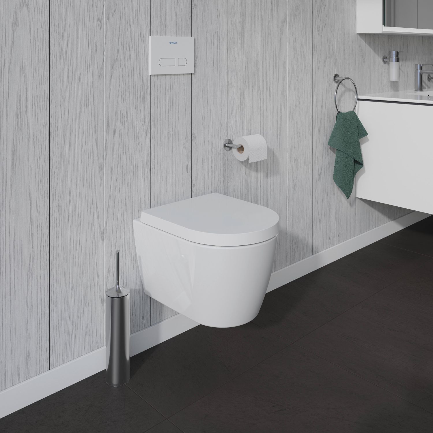 Duravit ME by Starck miska WC wisząca bez kołnierza biała 2530092000 - Wysyłka w 24h