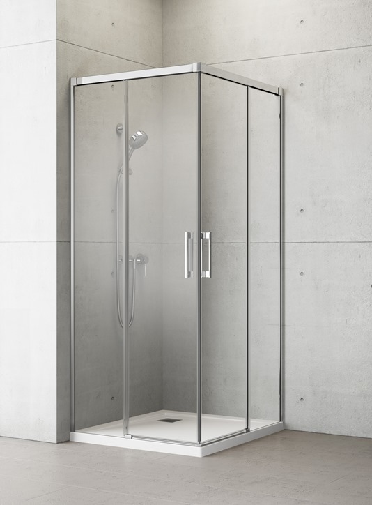 Radaway Idea KDD drzwi prysznicowe 110 cm lewe chrom/szkło przezroczyste 387063-01-01L