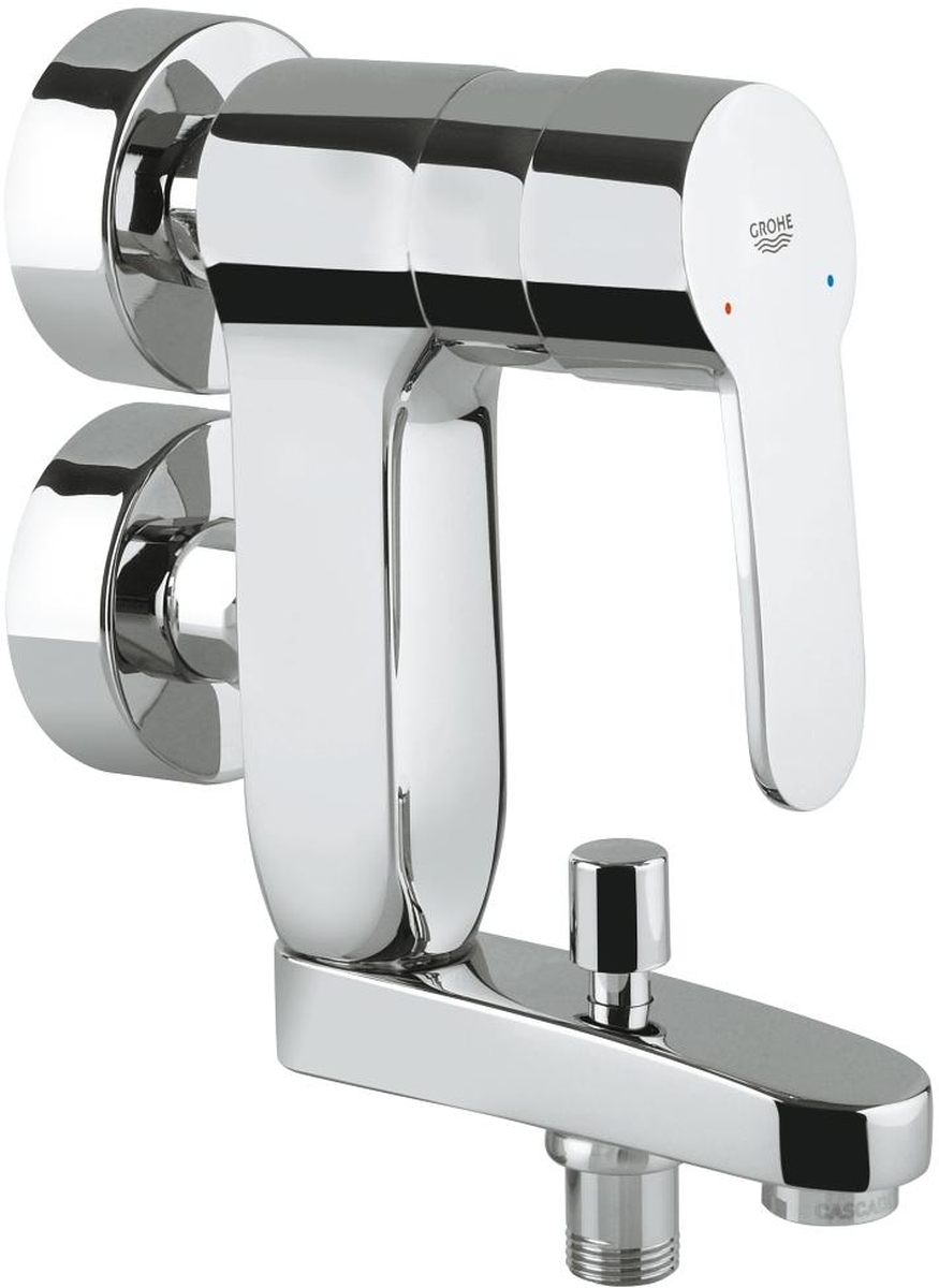 Grohe Eurostyle Cosmopolitan Vertica bateria wannowo-prysznicowa ścienna chrom 23301000