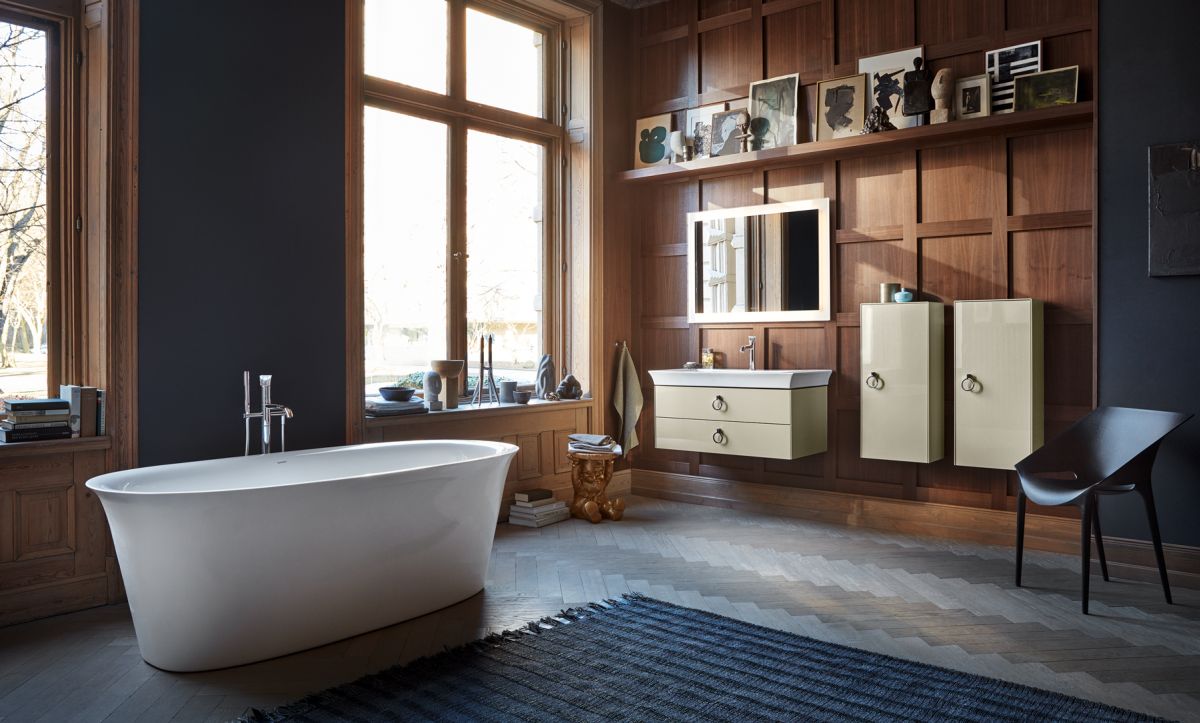 Duravit White Tulip bateria umywalkowa stojąca chrom WT1020002010