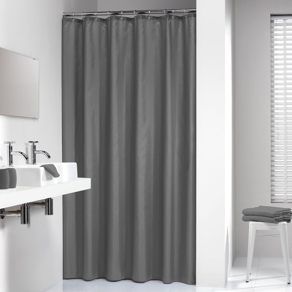 Sealskin Madeira zasłona prysznicowa 240x200 cm tekstylna szary 238501514 - Wysyłka w 24h