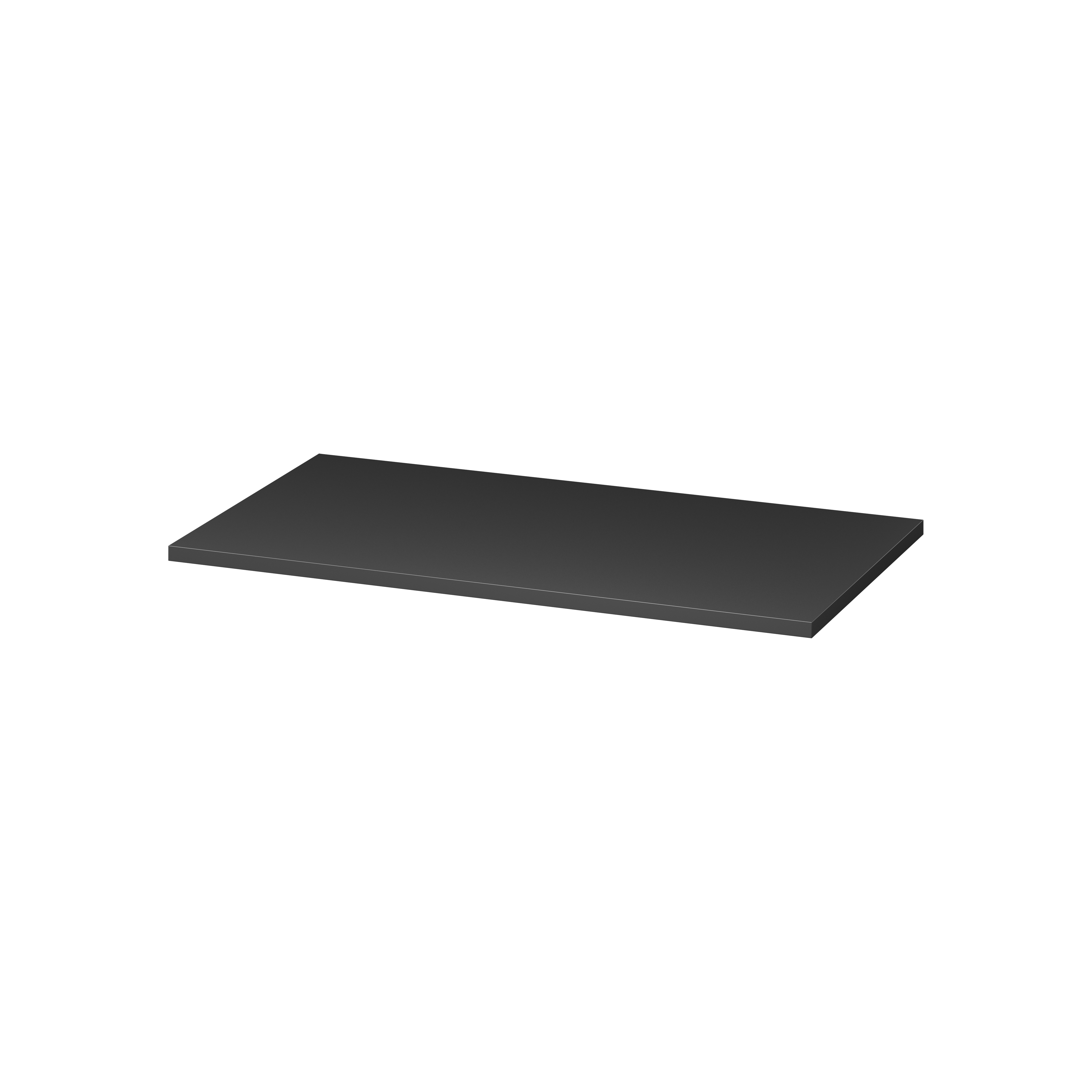 Cersanit Tirso blat 80x45 cm czarny S1021-014 - Wysyłka w 24h