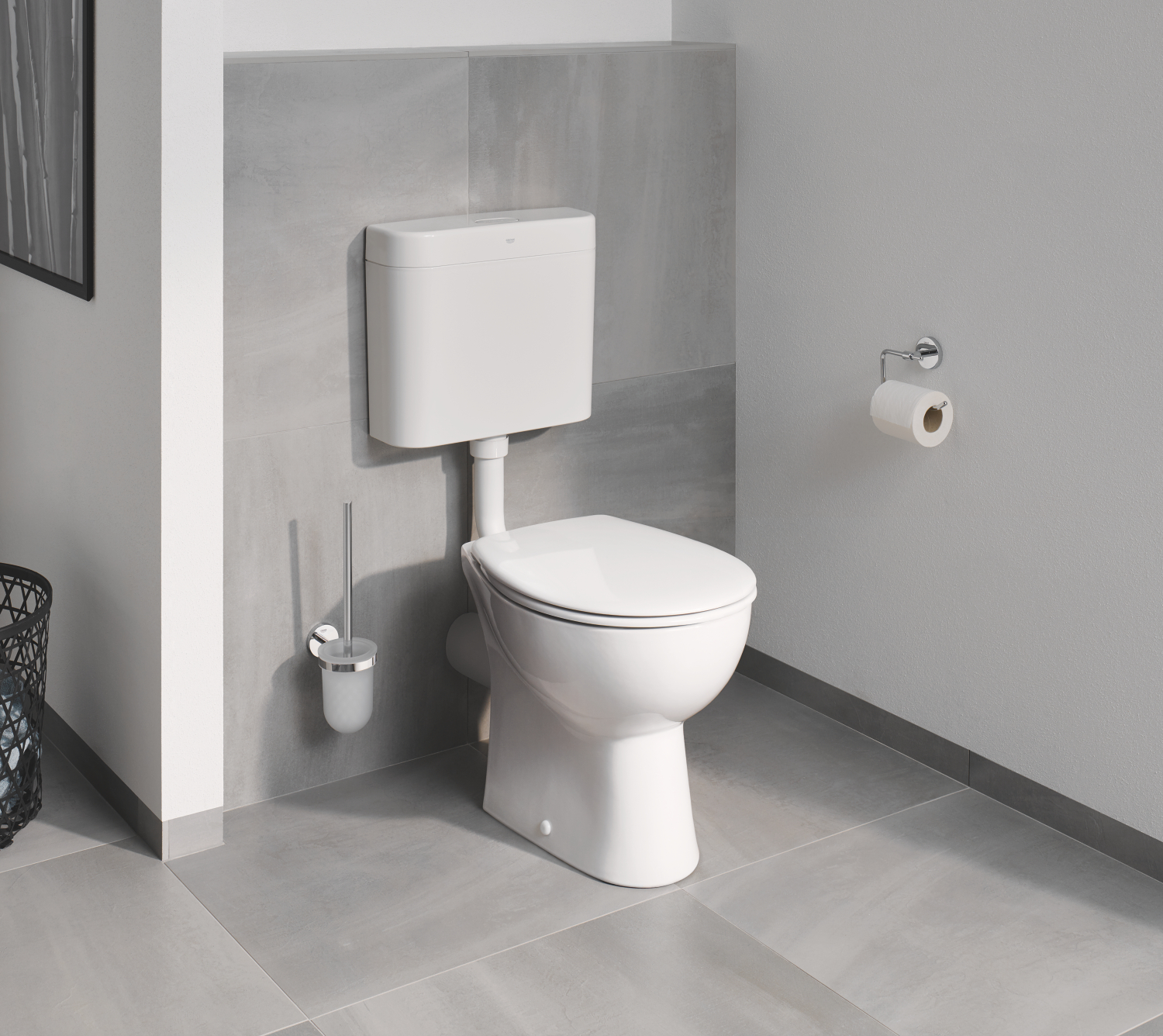 Grohe BauCosmopolitan szczotka toaletowa szkło/chrom 40463001 - Wysyłka w 24h