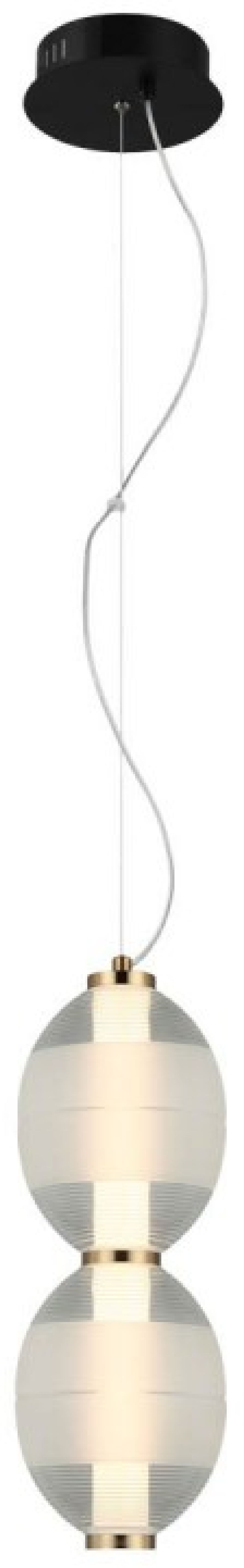 Italux Rinot lampa wisząca 1x16 W przezroczysta PND-45372-2-WH-CL
