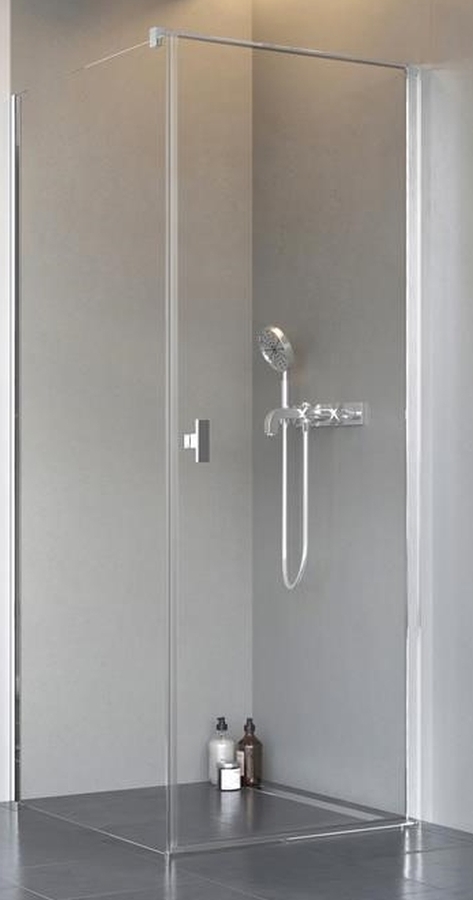 Radaway Nes KDJ ścianka prysznicowa 75 cm boczna szkło przezroczyste 10039075-01-01