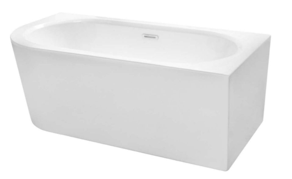 Besco Avita A-Line wanna przyścienna 160x75 cm prostokątna biała #WAA-160ALBN