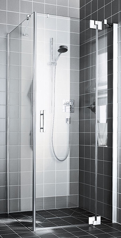 Kermi Filia XP drzwi prysznicowe 75 cm prawe srebrny połysk/szkło przezroczyste FX1WR07520VPK