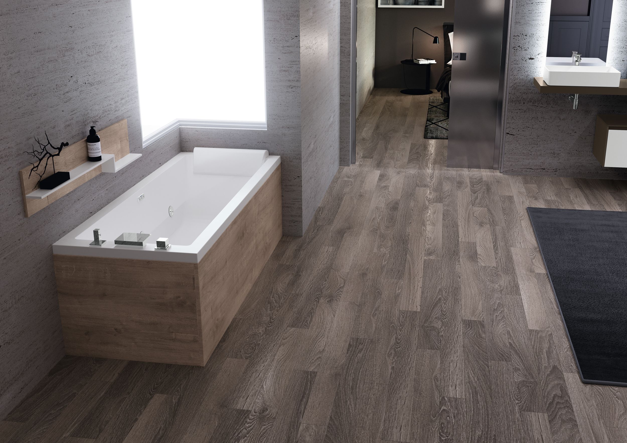 Novellini Calos 2.0 wanna prostokątna 170x70 cm z hydromasażem wodno-powietrznym Hydro Plus z obudową przednią i boczną ...