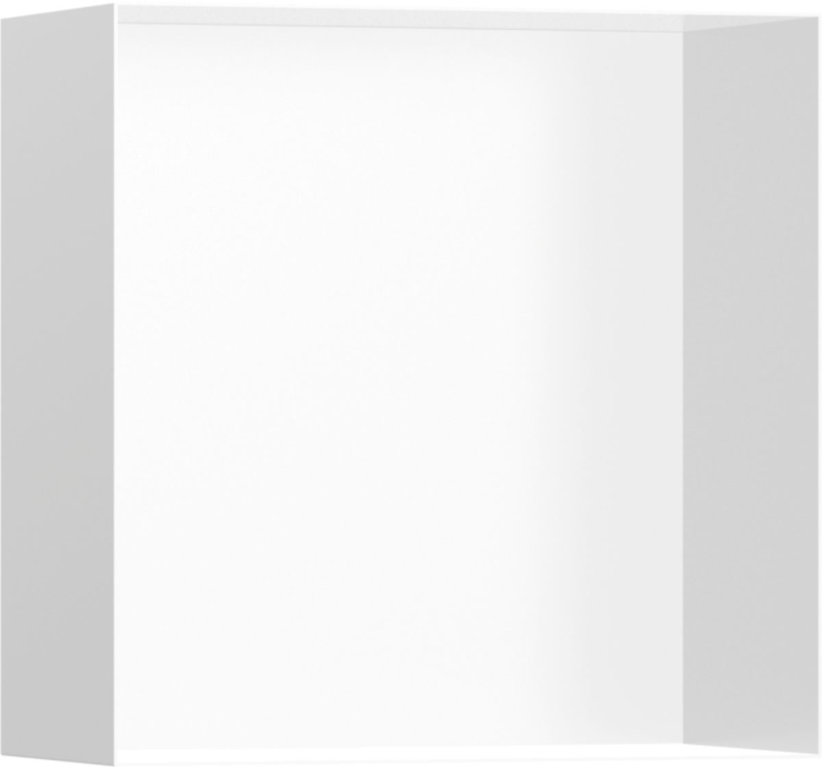 Hansgrohe XtraStoris Minimalistic półka wnękowa 30x30x14 cm biały mat 56079700