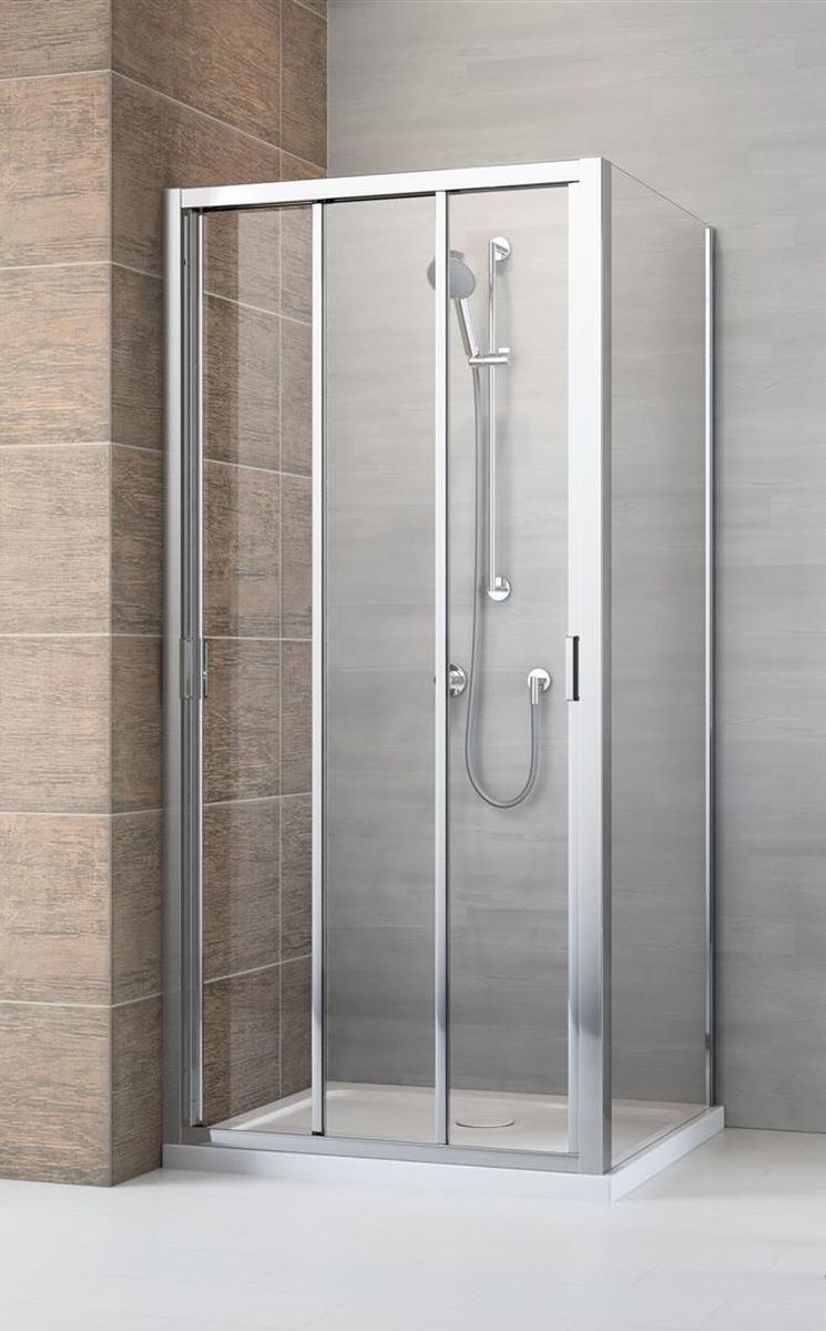 Radaway Evo DW drzwi prysznicowe 110 cm chrom/szkło przezroczyste 335110-01-01