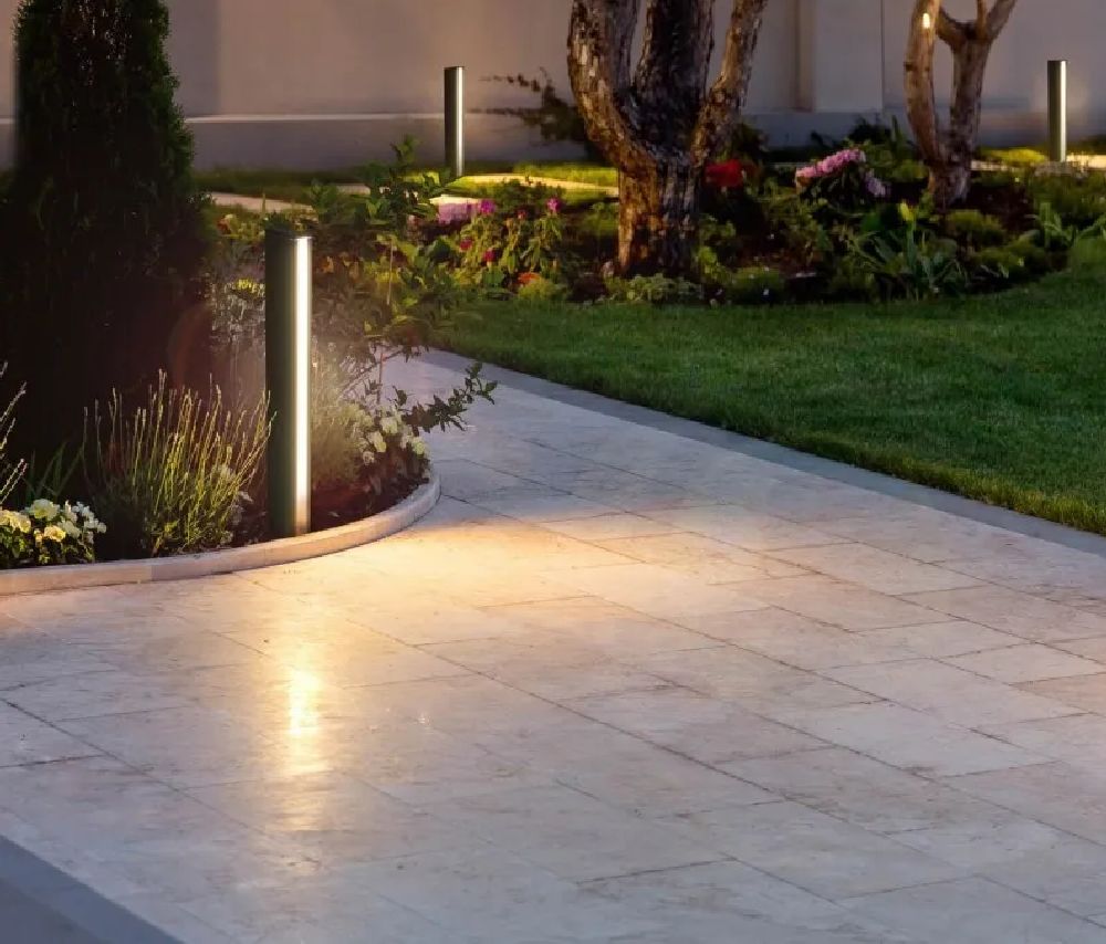 Italux Grado 4K lampa stojąca zewnętrzna 1x12 W czarna OFL-7281-4K