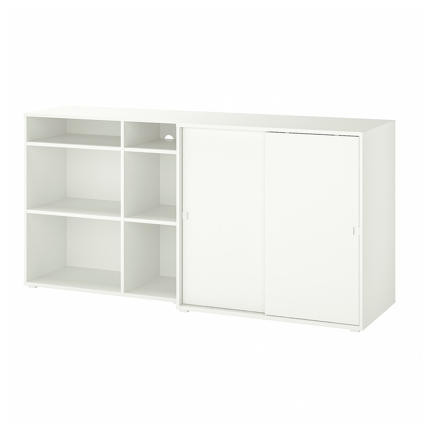 IKEA VIHALS regał, biały, 190x47x90 cm